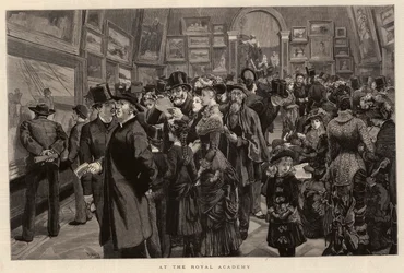 At the Royal Academy